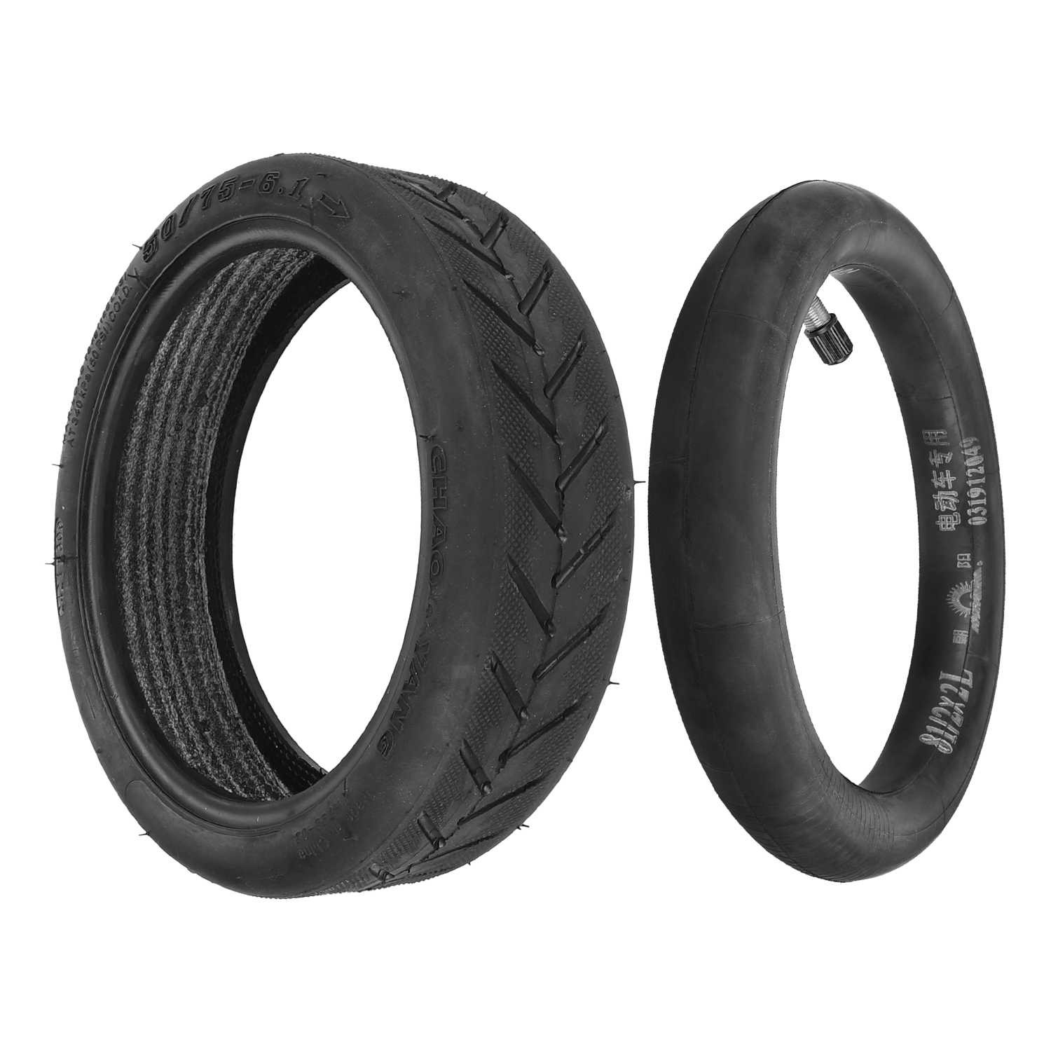 Tire - [50/75-6.1], 8.5x2, Ø230x50 mm - CHAOYANG 8.5''+Inner Tube [096]