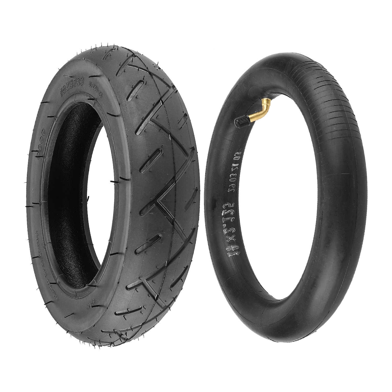 Tire - 54/80-6, [10x2.125], Ø255x54 mm - ZD + Inner Tube [097]