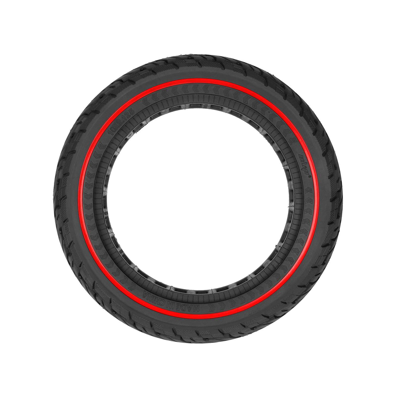 Tire - 54/80-6.5, [10x2.125], [Ø250x54mm] - ULIP Solid with Red Circle [113]