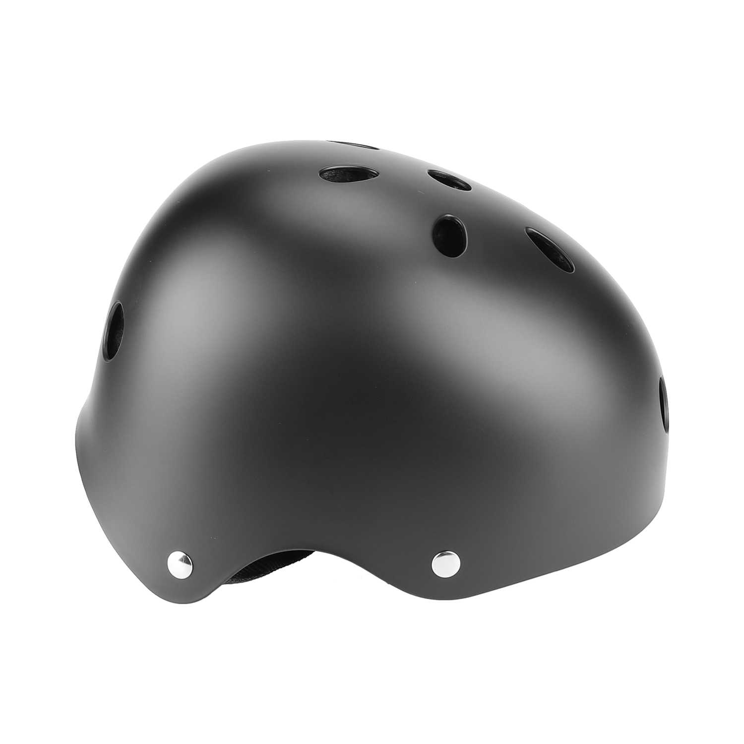 L ზომის შავი მრავალპუნქტიანი ჩაფხუტი [120]