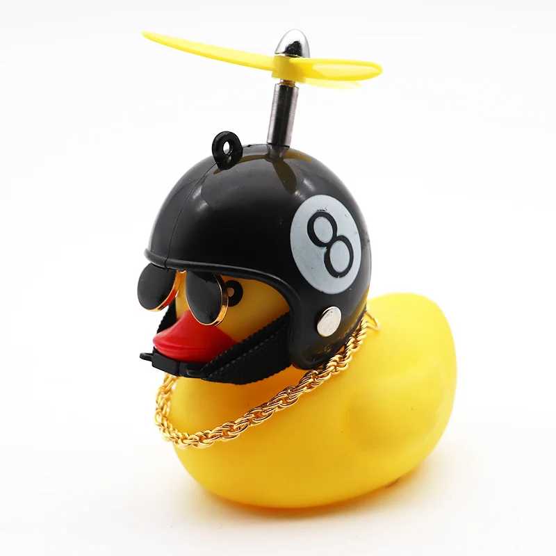 Yellow duck figurine (Black Eight) [449]