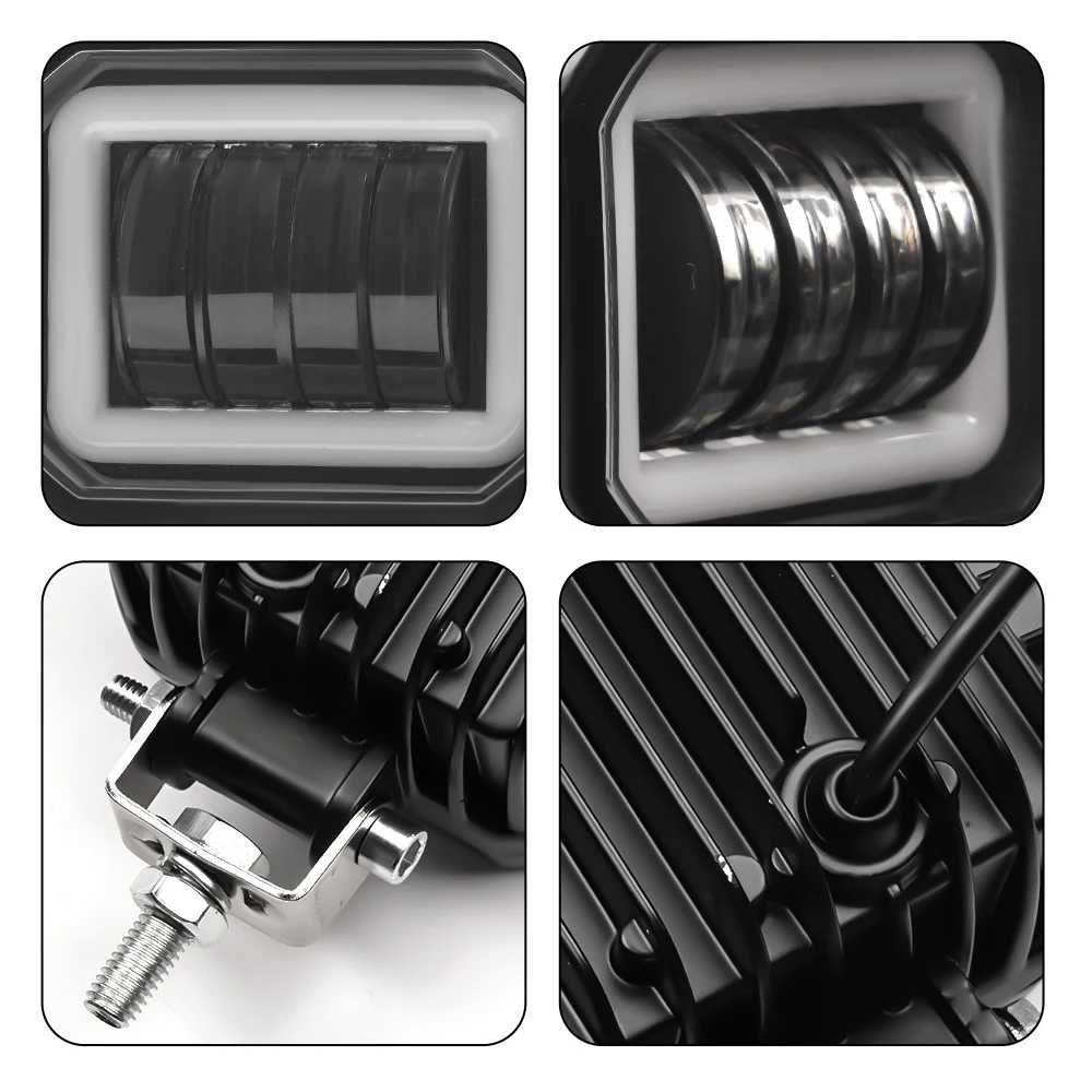 Arctic V3 5 inch lens LED spotlight Pipe clamp Switch [452]