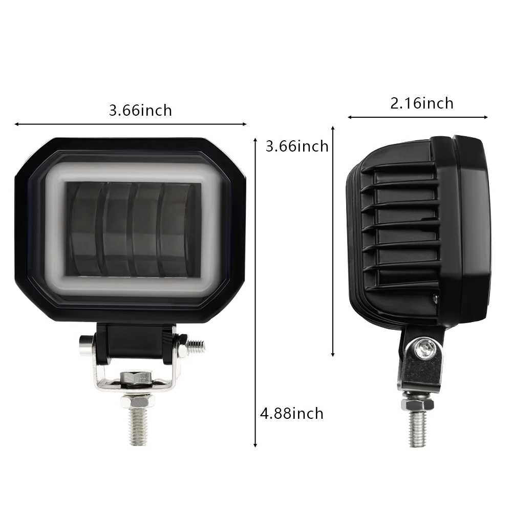 Arctic V3 5 inch lens LED spotlight Pipe clamp Switch [452]