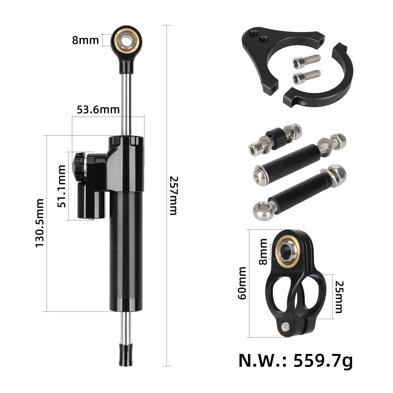 Kukirin G3Pro Steering Dampener [458]