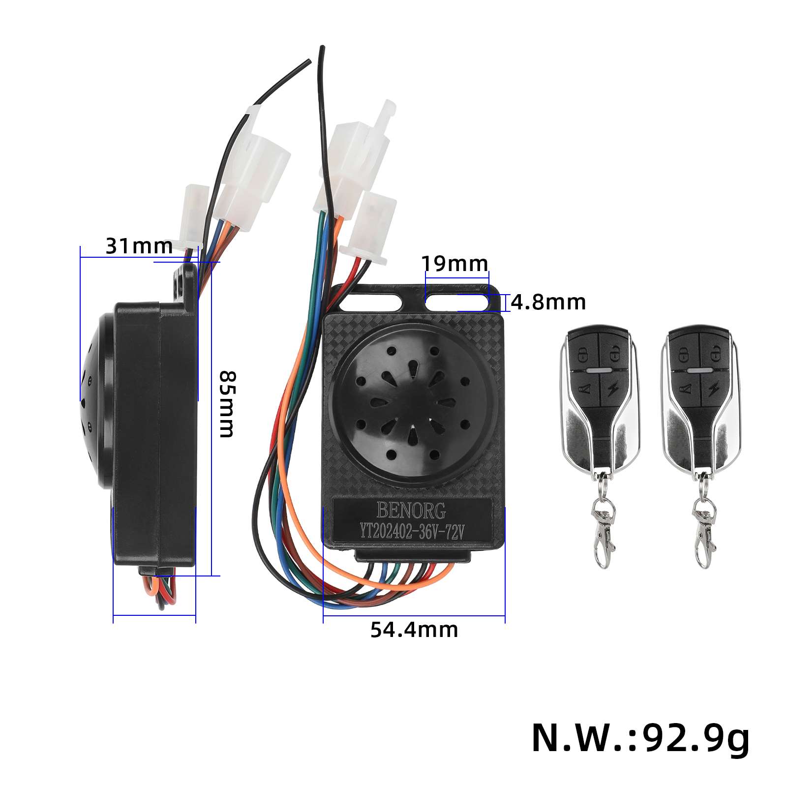 Lithium electric bicycle anti-theft alarm [466]