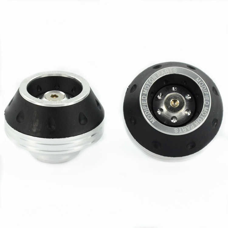 Axle CrashPad/Slider - silver - 1 unit [487]