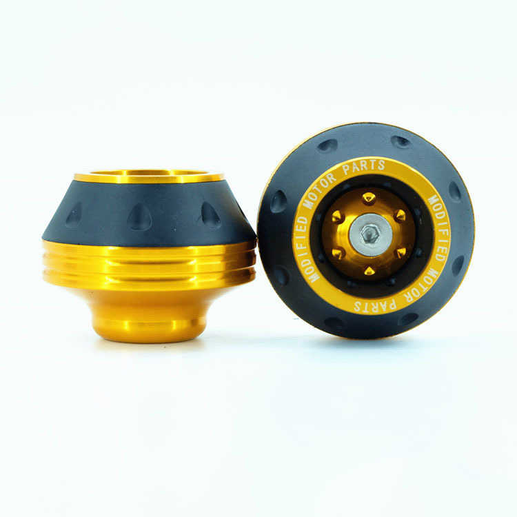 Axle CrashPad/Slider - yellow - 1 unit [489]