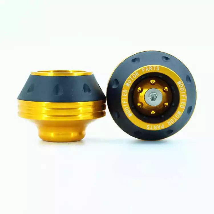 Axle CrashPad/Slider - yellow - 1 unit [489]