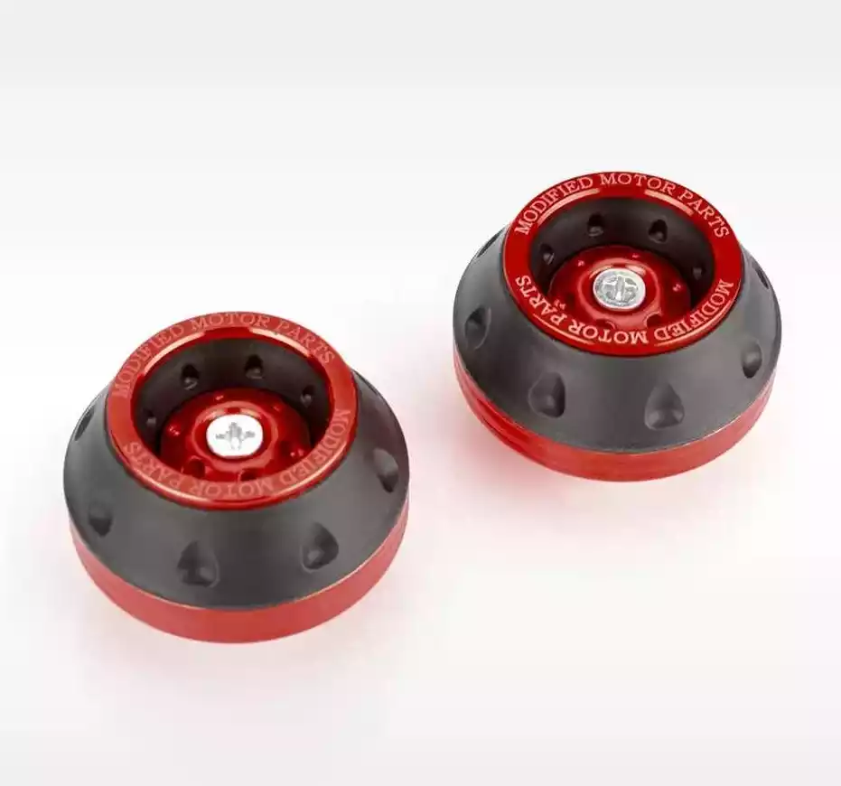 Axle CrashPad/Slider - red - 1 unit [491]